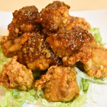 タイ風パッタイソース唐揚げ