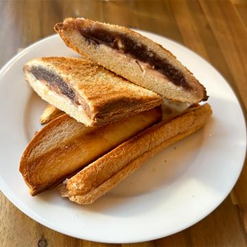 あんホットサンド