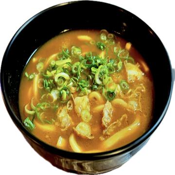Curry Kasu Udon / カレーかすうどん