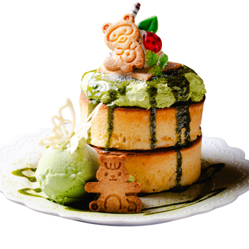 和風ホットケーキ 抹茶味
