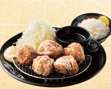 すたみな唐揚げ定食【唐揚げ5個】