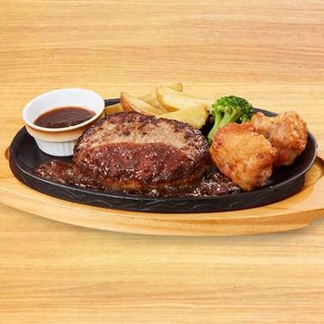 【929】単品手ごねハンバーグ＆から揚げ