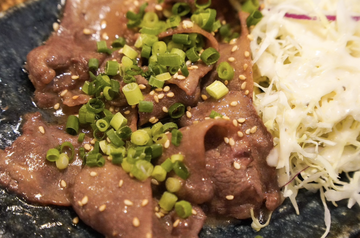 牛タンのネギ塩焼き