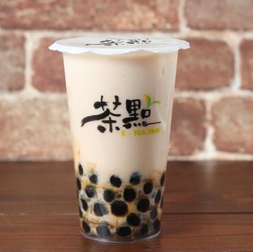 ほうじ茶黒糖タピオカミルクティー