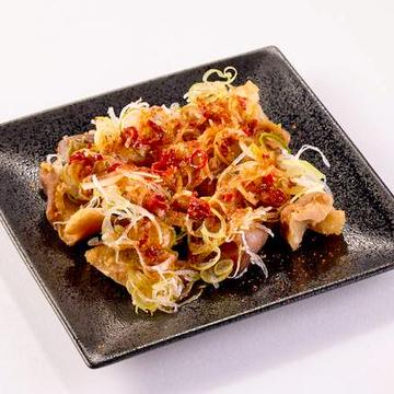 ネギだくガツ唐揚げ