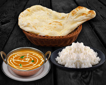 ナンカレーセット Naan Curry Set