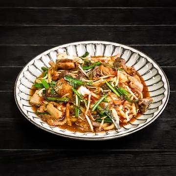 ホルモンうどん Offal Udon