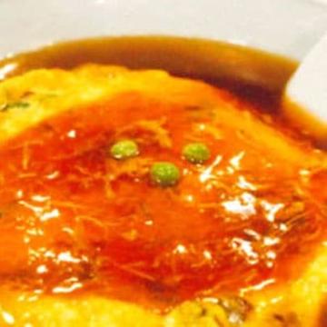 カニ玉ラーメン/Crabment omelet in noodles