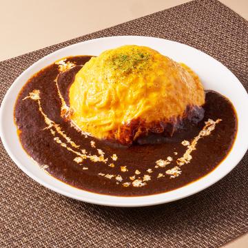 本格仕込みのデミグラスオムライス