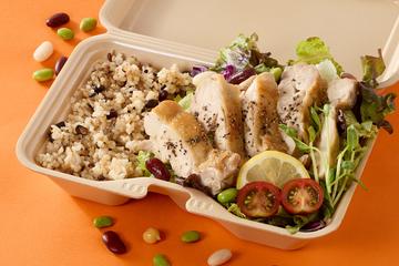 選べるグリルチキンと十八穀米のセット Grilled Chicken ＆ Mixed Grain Rice Set