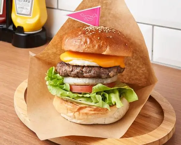 目玉チーズバーガー