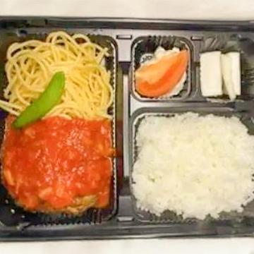 (3)トマトソースの手こねチーズハンバーグ弁当