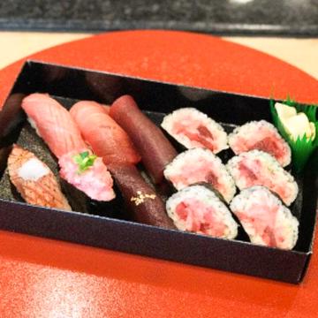 鮪尽くしにぎり MAGURO ZUKUSHI