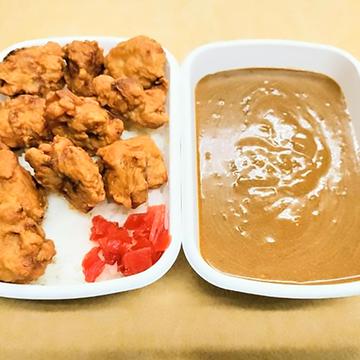 唐揚げカレー(1キロ弁当)