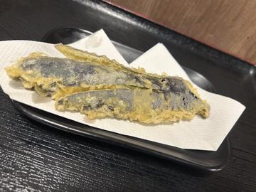 季節の天ぷら(長茄子)