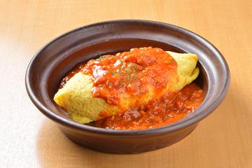 濃厚トマトソースオムライス