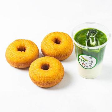 いっ久どーなつ3個+お好きなドリンク