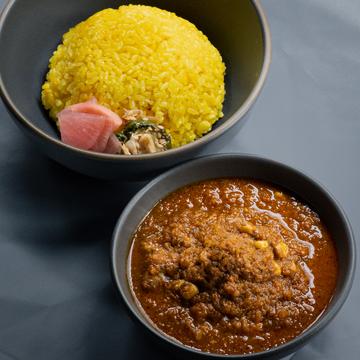 チキンカレーとライス Chicken curry ＆ rice