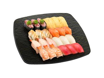 スシローお手頃セット8種 3人前（24貫）
