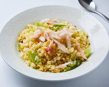 蟹レタス炒飯