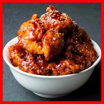 【ヤンニョム:辛味】からあげ丼 ※ご飯とからあげの量が別々に選べるようになりました