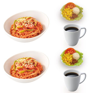 パスタ・サラダ2名様セット Pasta Salad Set for 2