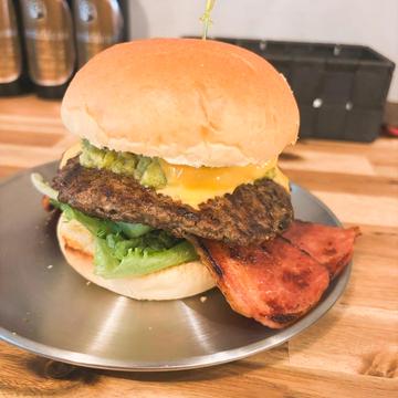 アボカドソースバーガー