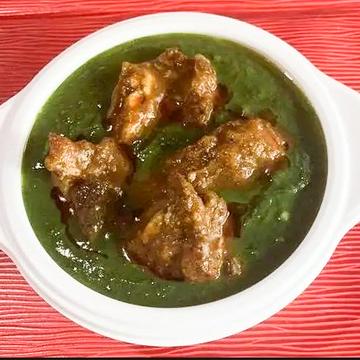サグマトンカレー/Saag Mutton Curry