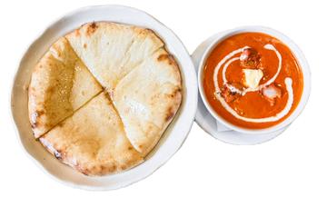 バターチキンチーズナンセットButter chicken cheese nan set
