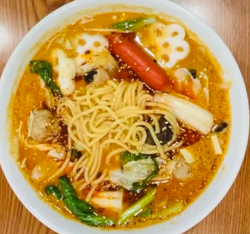 野菜と春雨のマーラータン