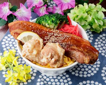 【唐揚げ】丸々一本角煮丼(並盛)
