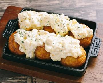 【ちょっと豪快に！】特製タルタルソースがけたこ焼き(6個)