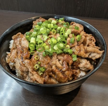 ネギ焼肉丼