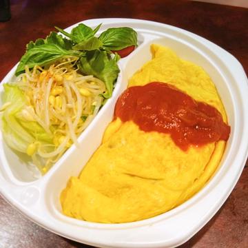 玄米オムライス