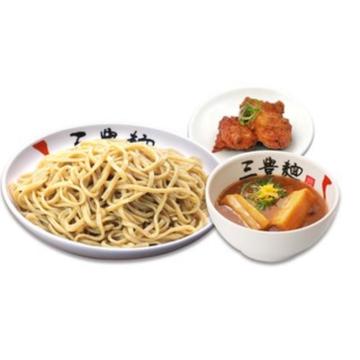 唐揚げ濃厚魚介つけ麺