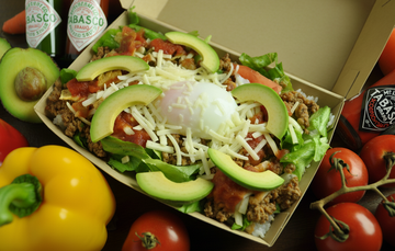 アボカドタコライス(温玉付) Avocado Taco-Rice