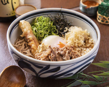 肉ぶっかけうどん・そば ※温玉別容器
