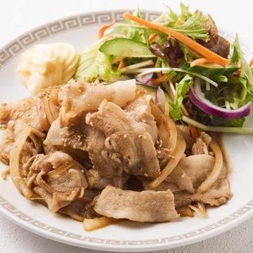 豚生姜焼き炒め定食