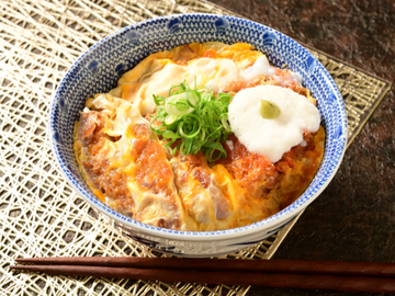 とろろワサビカツ丼