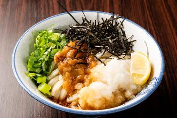 梅おろしうどん(温)