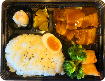 豚角煮弁当