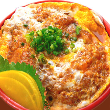 【揚げたて上カツ丼】卵とじ