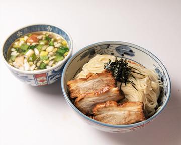 淡麗塩チャーシューつけ麺(細麺)