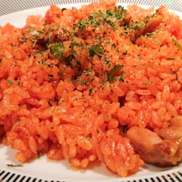 チキンライス(サラダ付き)