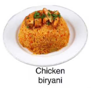 チキンビリヤニ Chicken Biryani