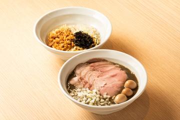 【特製】特濃煮干蕎麦+和え玉セット