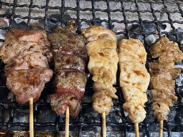 焼き鳥・豚5本セット(タレ)
