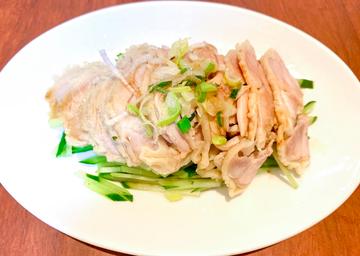 地鶏の蒸し物