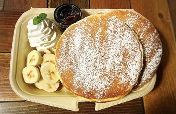 チョコバナナパンケーキ