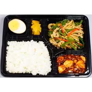 青椒肉絲弁当